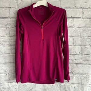 PREOWNED PATAGONIA LIGHTWEIGHT CAPILENE BASELAYER SIZE XS PINK